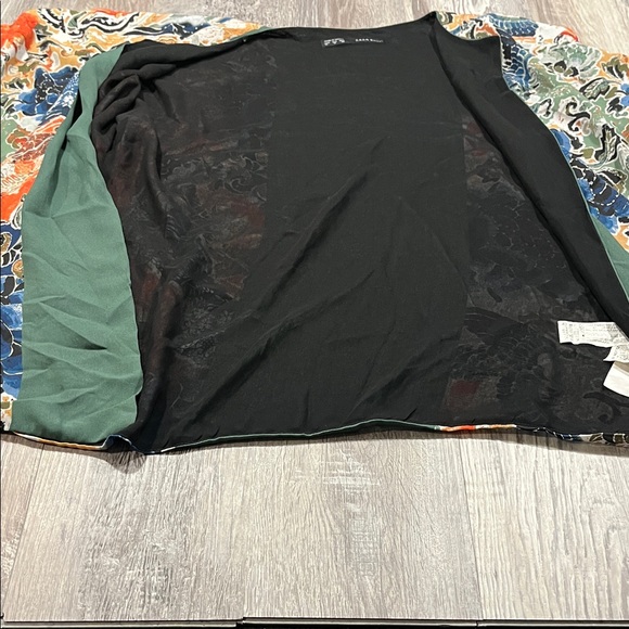 Zara Colorful Kimono Cardigan Size Medium - Picture 5 of 7